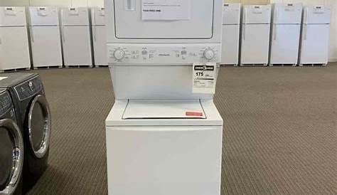 Frigidaire Laundry Center 3.9 cu ft Washer & 5.5 cu ft Gas Dryer