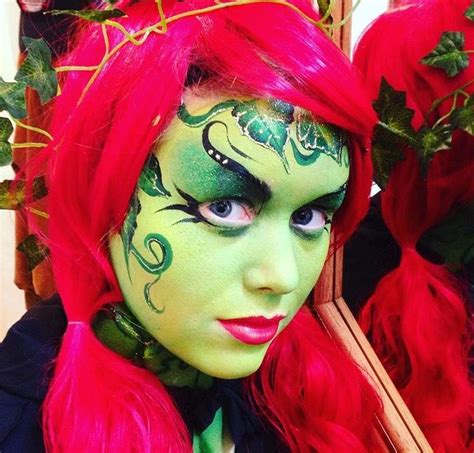 Poison Ivy Makeup Poison Ivy Makeup Neato Face Painting Body Art