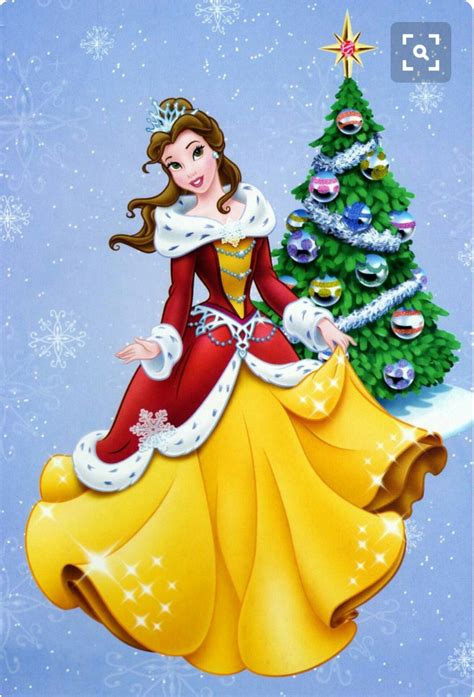 Christmas Disney Belle Disney Merry Christmas Disney Christmas