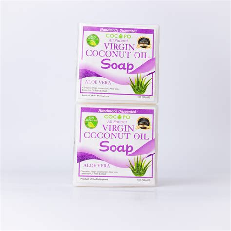 Bars Vco Aloe Vera Soap Skin Firming Anti Oxidants Natural