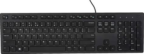 Dell Wired Keyboard Black Kb216 580 Admt