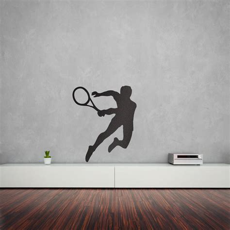 Tennis Player Vinyl Wall Art Decal By Vinyl Revolution