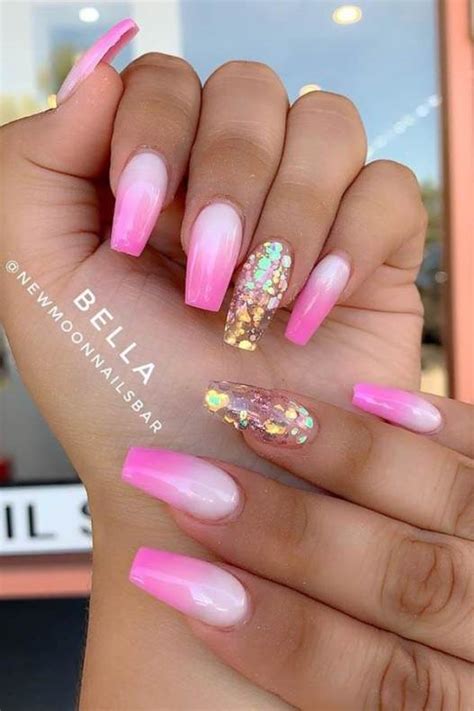You can use different shades of blue to create the ombre effect or you can use different. 26+ Trendy Pink Ombre Nail Art Ideas For Best Manicures 2020