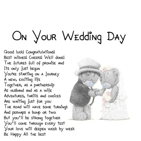 Day 99 Wedding Poems 13 A Lovely Wish Just For You Wedding Stuff Pinterest Funny
