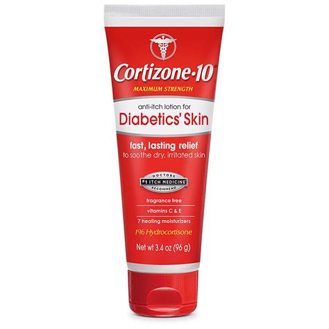 Cortizone 10 Anti Itch Diabetic Skin Lotion Walgreens