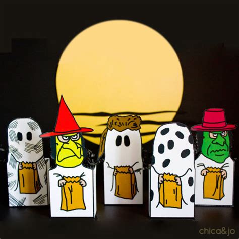 Its The Great Pumpkin Charlie Brown Favor Boxes For Halloween