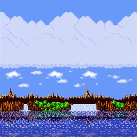 Smb3 Like Green Hill Zone Background Super Mario Bros X Forums