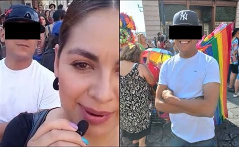Video Mujer Lleva A Su Esposo Homofóbico A Marcha Lgbt Y Su Reacción