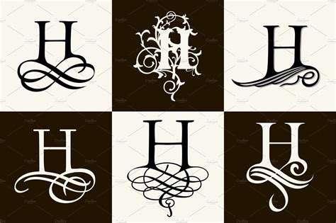 Capital Letter H Branding And Logo Templates Creative Market