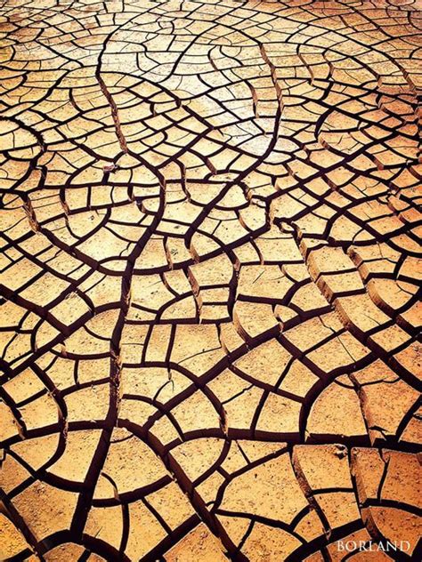 A Cracked Desert Floor Shows A Great Texture For Landscape Photography