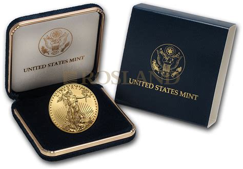 1 Unze Goldmünze American Eagle 2020 Box