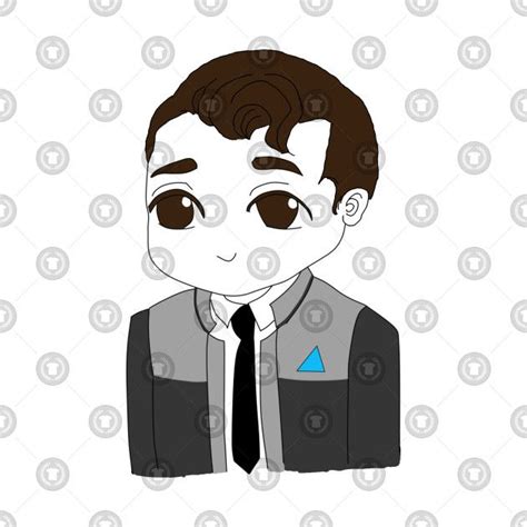 Chibi Connor By Mareescatharsis Chibi Cute Drawings Detroit Become