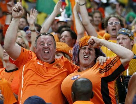 Photos Of Netherlands Fans Celebrating Their National Football Team