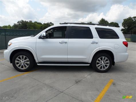 Super White 2012 Toyota Sequoia Limited Exterior Photo 65902862