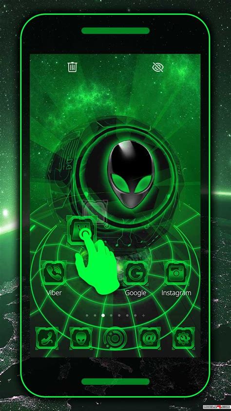 Download Alien 3d Theme Go Launcher Themes 4716750 Future Tech