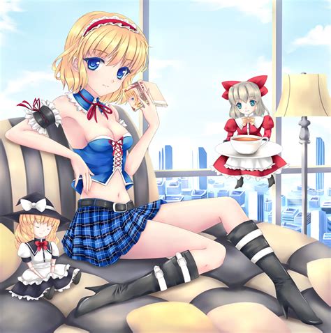 Alice Margatroid Touhou Image Zerochan Anime Image Board