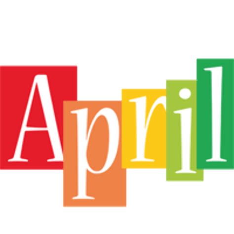 Download High Quality April Clipart Name Transparent Png Images Art