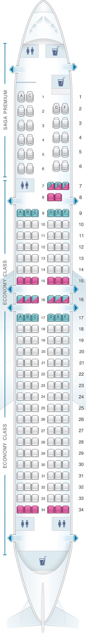 Boeing Seating Chart Icelandair Infoupdate Org