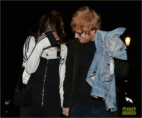 Full Sized Photo Of Ed Sheeran Steps Out With Longtime Girlfriend