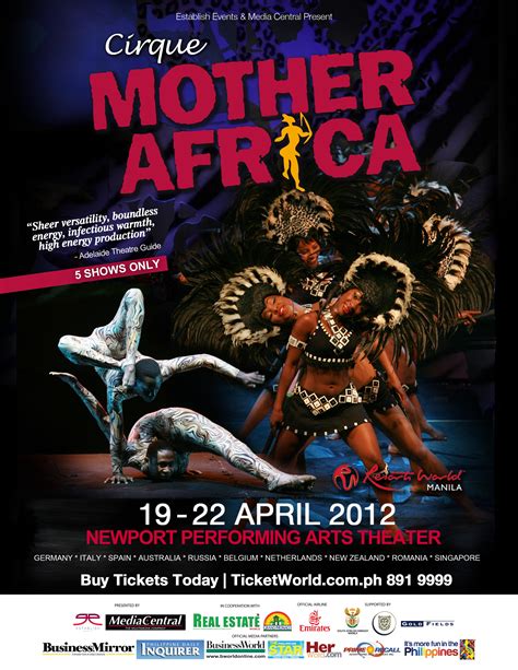 Cirque Mother Africa At Resorts World Manila Philippine Concerts