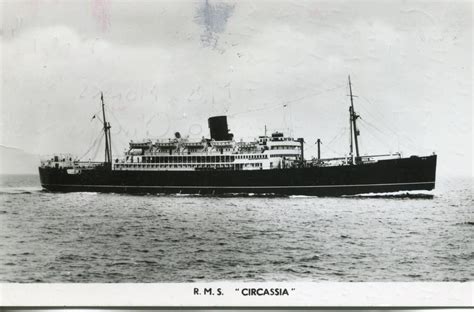 No596 Circassia Launched In 1937 The Worlds Passenger Ships