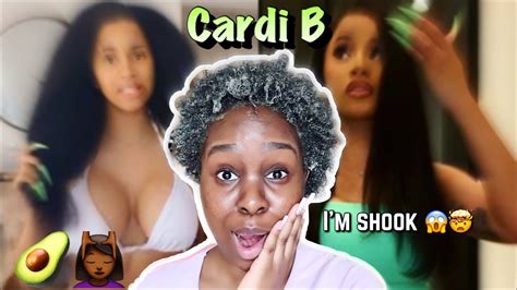 i tried cardi b s hair mask on my short kinky natural afro type 4c hair 😱🤯 just siphosami