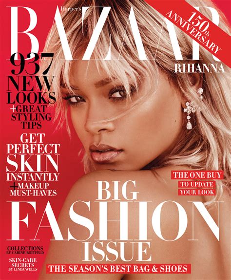 Rihanna For Harpers Bazaar Magazine Tom Lorenzo