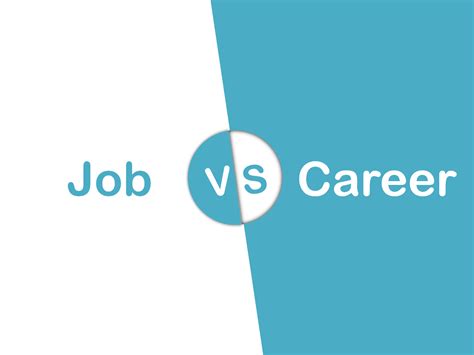 Job Vs Career Infographic Mytechlogy
