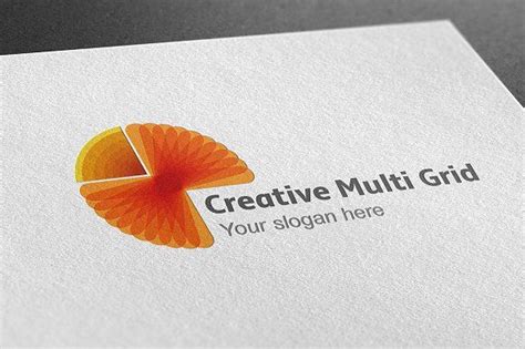 Creative Multi Grid Logo Creative Market Logo Design Template Logo