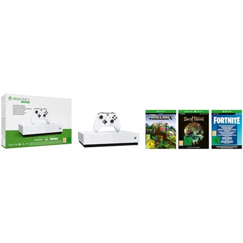 Console Microsoft Xbox One S 1tb All Digital Edition Minecraftsea Of