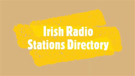 Irish Radio Stations Liveradioie Youtube