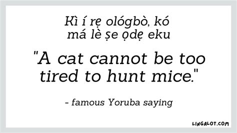 60 Yoruba Proverbs Quotes And Sayings Their Meanings Lingalot Yoruba