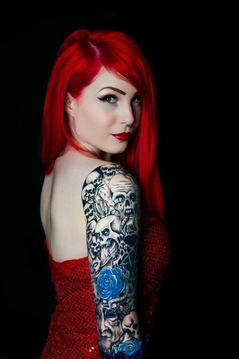 Alternative Tattoos Womens Sleeve Tattoos