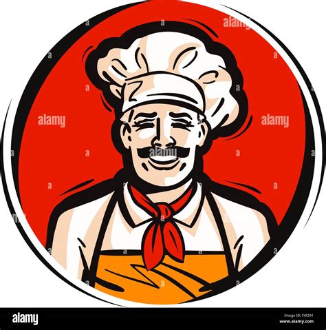 Restaurant Cafe Vector Logo Fresh Food Cooking Menu Or Chef Icon