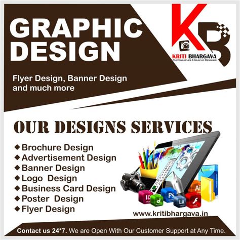 Graphic Designing Service Kriti Bhargava