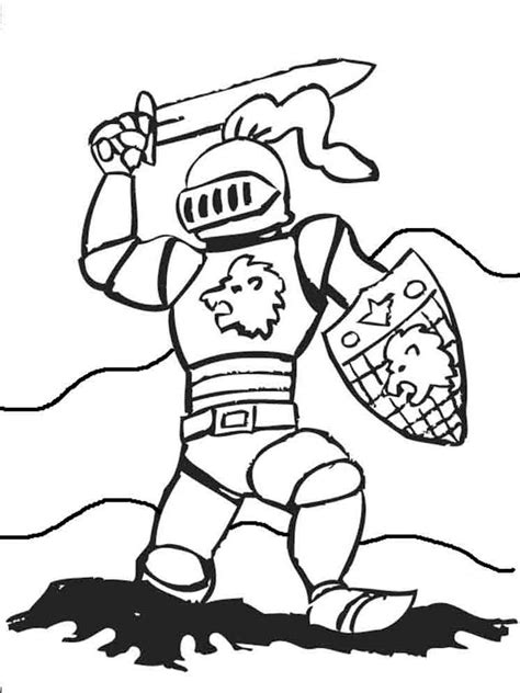 The knight's image is very closely connected with war. Knights coloring pages. Download and print knights ...