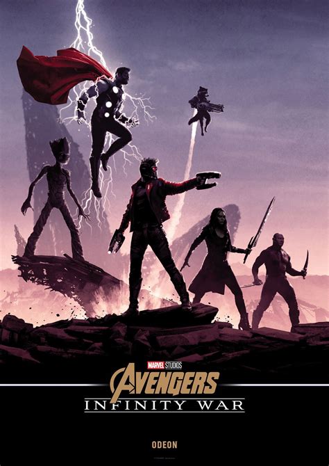 Avengers Infinity War New Art Posters Bring The Whole Team Together