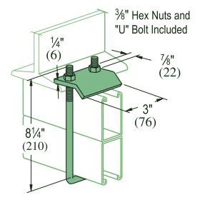 Connecting Unistrut To Bar Joist Using Beam Clamps