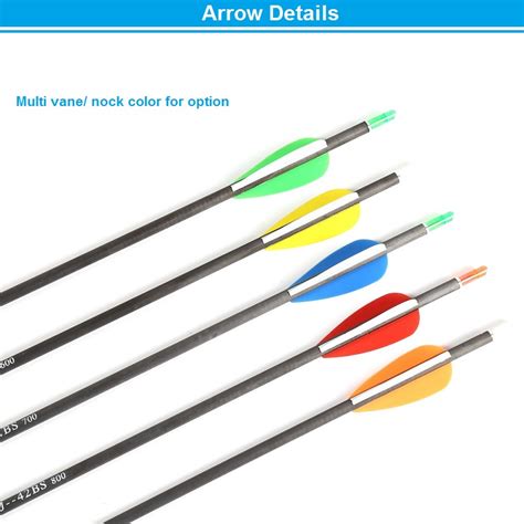 Musen Id0166 Pure Carbon Arrows For Recurve Bow Target Shooting Buy