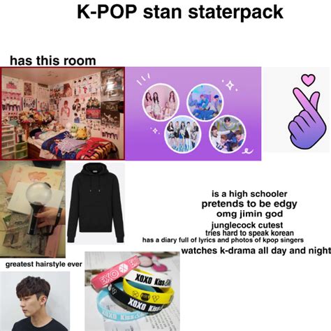 The Kpop Stan Starterpack Rstarterpacks