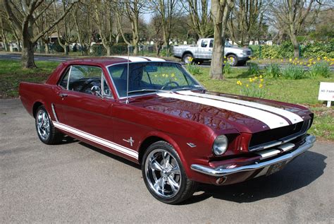 Sold Helen 1965 Burgundy Ford Mustang Coupe V8 Auto Resto Mod