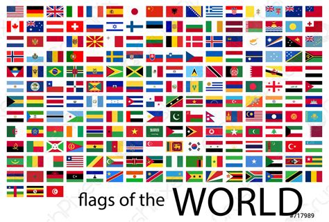 All Country Flags Of The World Stock Vector 717989 Crushpixel