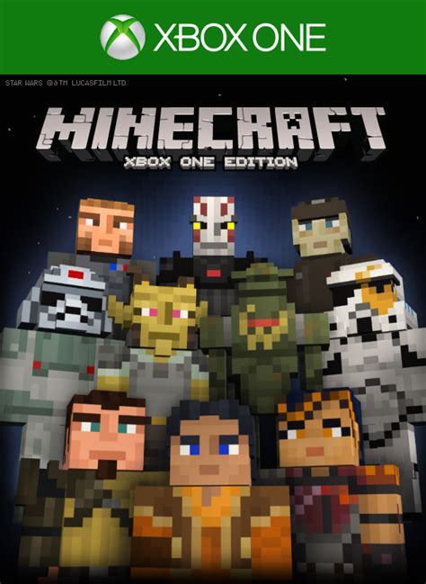 Minecraft Playstation 4 Edition Star Wars Rebels Skin Pack 2015