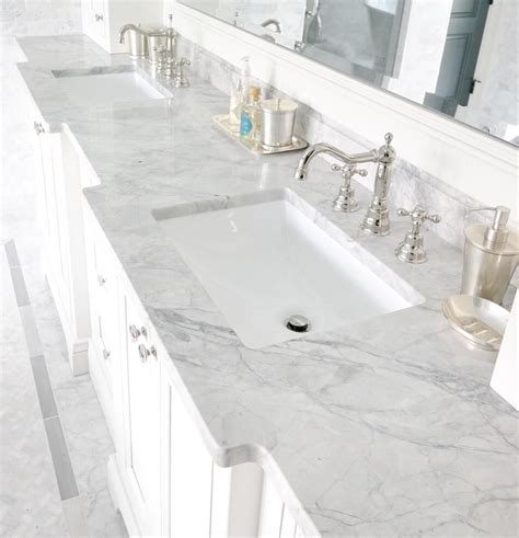 Moscone Marble On Twitter Elegant Bathroom White Granite Countertops