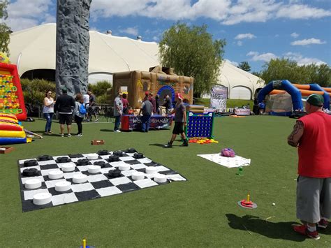 You don't have to go to the store and buy the latest and greatest lawn game to keep them occupied for hours. Giant Checkers Game - Company Picnic & Corporate Event ...