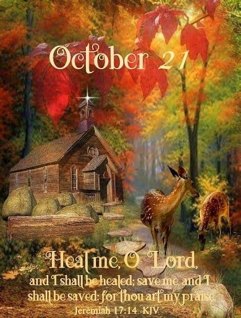 October 21j Jeremiah 1714 Daily Bible Verse Bible Scriptures