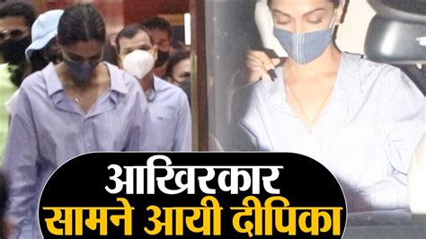 sushant singh case ncb के बाद deepika padukone पहली बार आई नज़र youtube