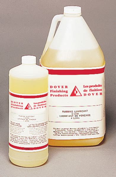 Rubbing Lubricant Dover Finishing Products