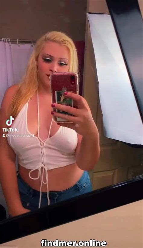 Megan Stinson Nude Big Tits Tiktok Leaked