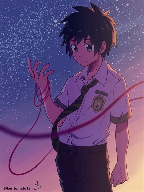 Tachibana Taki Kimi No Na Wa Drawn By Woolbl Danbooru